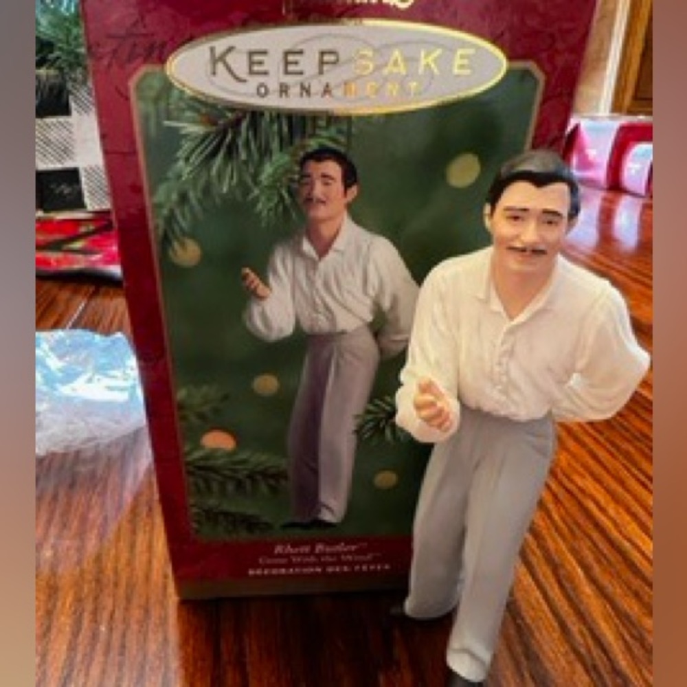 Rhett Butler Hallmark ornament - amazing condition